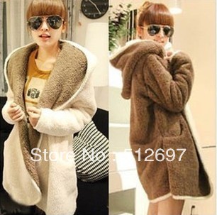 Free shipping 2012 new winter clothes Maternity both sides of the pregnant women wear coat hooded jacket