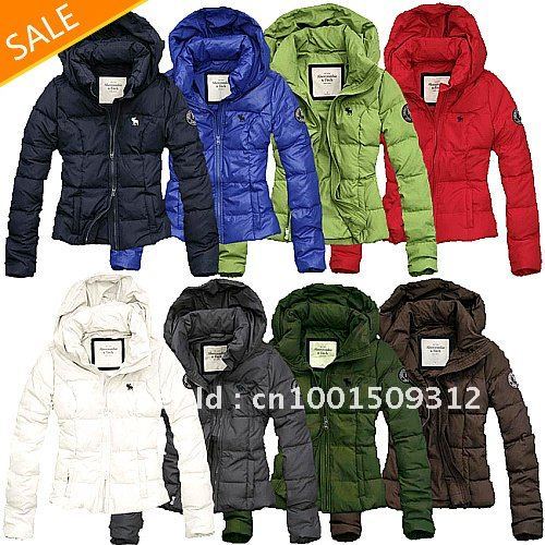 Free shipping  2012 new Women down Stand-up collar winter Casual jacket Keeping warm clothes zipper jacket Variety of colors W05