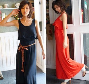 free Shipping 2012 new   women jumpsuits  Loose  casual  Vest skirts pants   cheap  wholesale