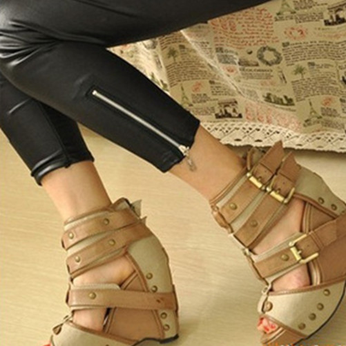 Free shipping ! 2012 opening fashion faux leather legging zipper style h1233 p15