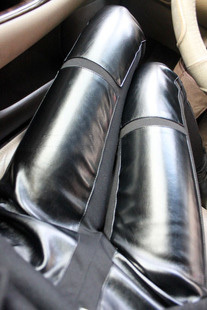 free shipping  2012 patchwork leather pants women casual trousers fashion tight slim legging high quality leggings