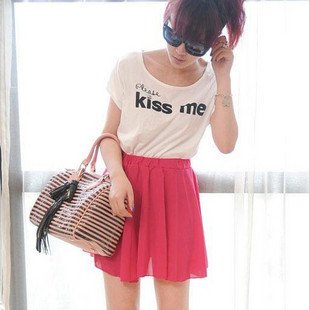 Free Shipping+2012 Slim Patchwork dress+woman dress+Cotton and Chiffon+3colors+one size+100% Guarantee+Wholesale DW38