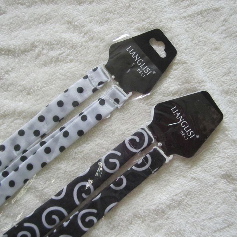 Free shipping 2012 spring and summer bow steps halter-neck shoulder strap underwear shoulder strap dot