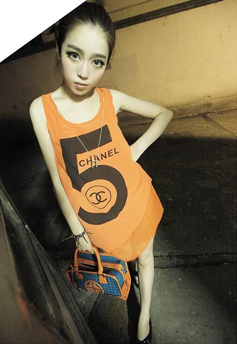 Free shipping! 2012 summer new! Fashion brief vest dress party gown X15275278908