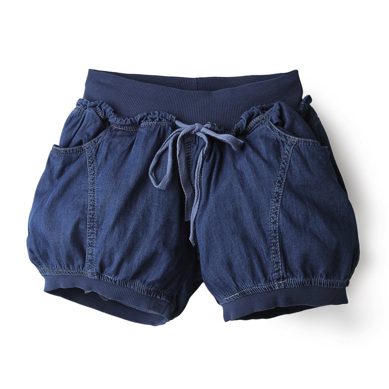 Free shipping* 2012 summer shorts women's low-waist denim shorts Women elastic waist shorts x7346 *NDK
