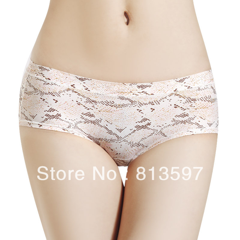 Free Shipping 2012 Ultrafine Magnetic Therapy Soft Ultra-thin Mid-waist Trigonometric Panties-678 - 25