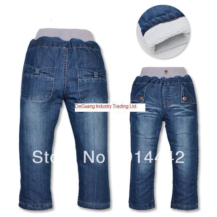 Free Shipping ! 2012 Winter Baby Jeans Wholesale,For 3-7 Age 5pcs/lot,Straight Leg Children Clother, Casual Style