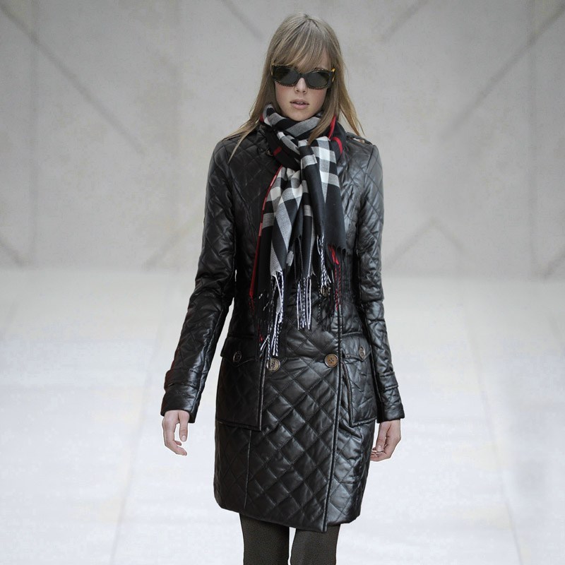 free shipping 2012 winter female medium-long plus size outerwear wadded jacket slim outerwear fashion b overcoat