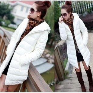 Free shipping 2012 winter new temperament cultivate one's morality in PU skin grows down cotton-padded jacket