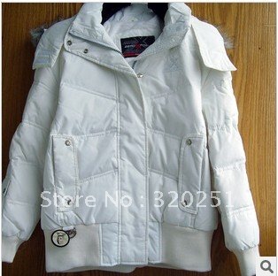 free shipping 2012 winter new women's long-sleeved hooded down jacket ow611