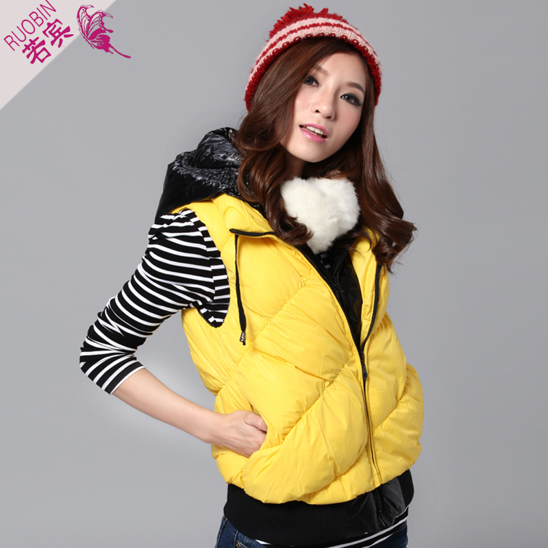 free shipping 2012 women's down cotton vest plus size sets vest cotton clothes