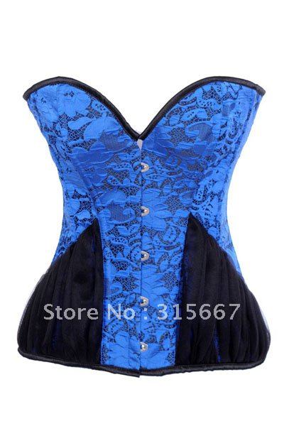 free shipping 2012new design 1pcs wholesale Best quality corset ,lingerie sexy ,bustier , slim n lift,nice lace corset