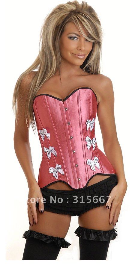 FREE SHIPPING 2012new Elegent corset,classic model corset ,Sexy corset ,double surface for wear,lingerie,bustier SFMJ1078201