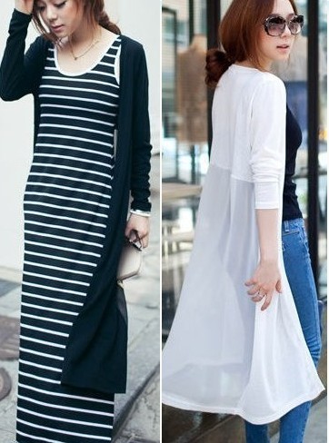 Free shipping 2013 All-match sunscreen cardigan chiffon patchwork ultra-thin beachwear trench ultra long paragraph outerwear