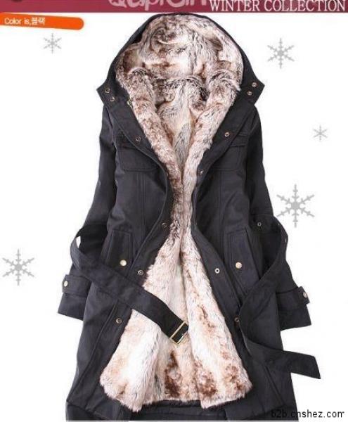 Free shipping 2013 autumn and winter women with a hood removable belt wool overcoat wool liner thick outerwear