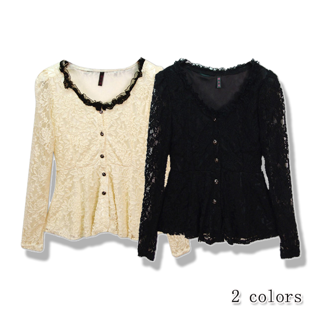 Free Shipping 2013 autumn women's 899889 sweet princess slim sweep umbrella the whole lace shirt top