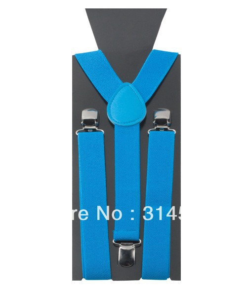 Free Shipping 2013 Fashion Neon Polyester Elasticity Suspender/Fashion Braces