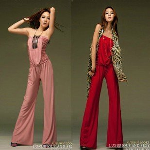 Free shipping 2013 Fashion Noble Elegant pleat Jumpsuits & Rompers dresses women
