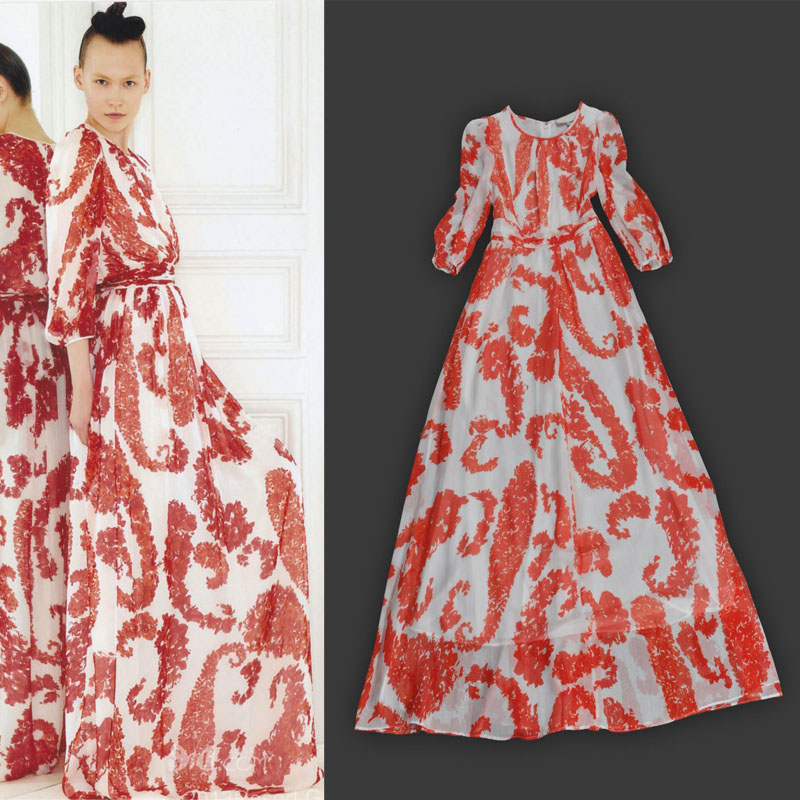 free shipping 2013 fashion women's tantalising red lithium fish elegant expansion bottom white full dress