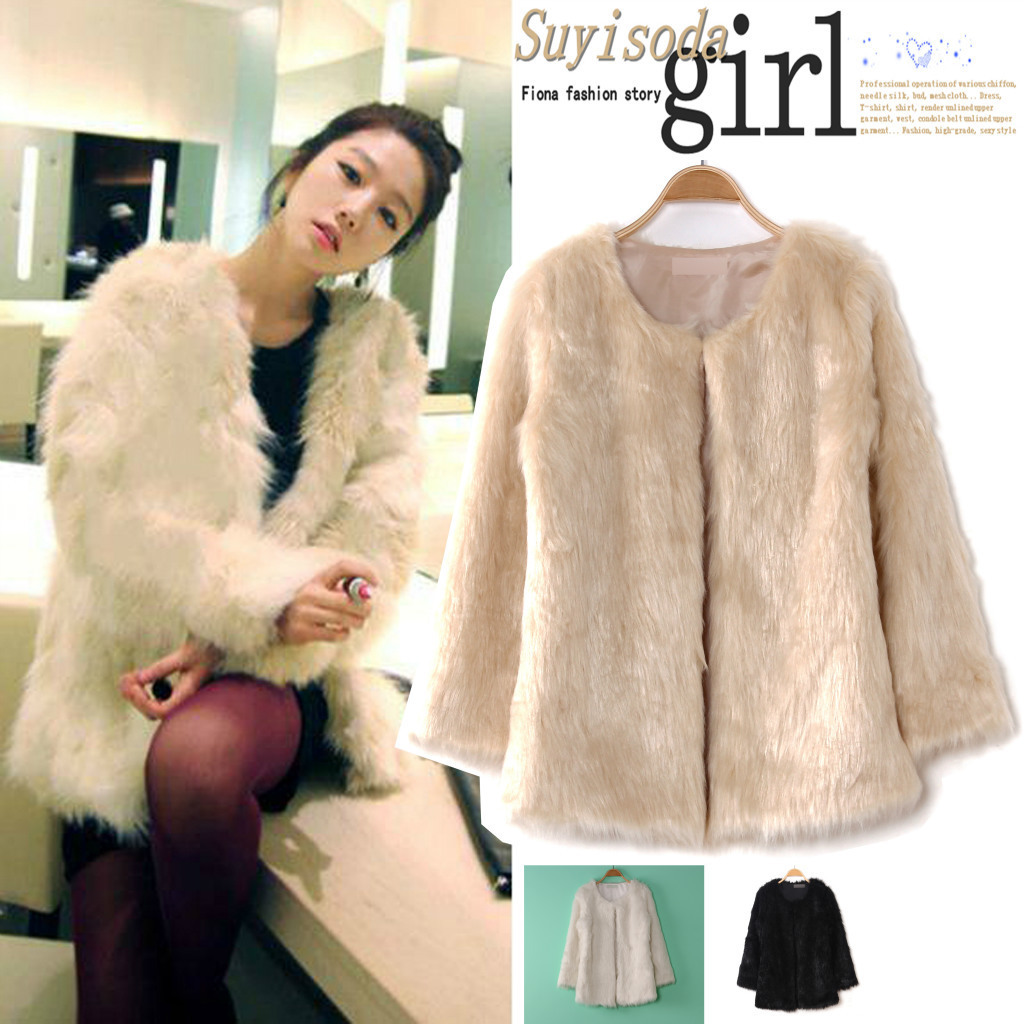 Free Shipping! 2013 faux solid color medium-long cardigan loose overcoat female