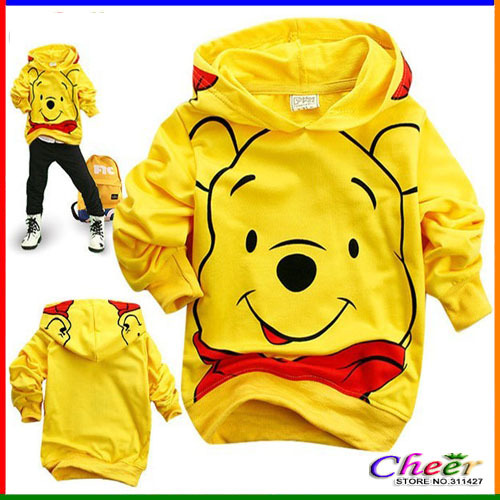 Free shipping 2013 Hot Boys girls Lovely  Hood/hoodies Spring Autumn/wholesale or retail/Kids Hoody/Baby Clothes/Kid Wear