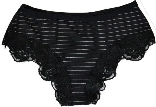 Free Shipping 2013 HOT Sales Black  Women Sexy Underwear Cotton 10pcs/Lot Women Underwear