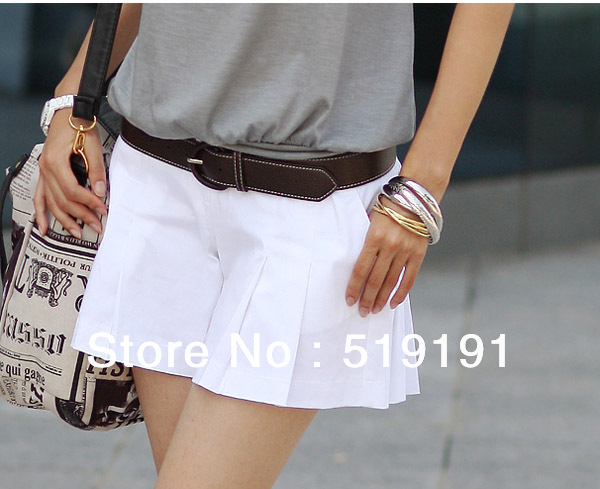 Free Shipping 2013  Korean Style Fashion  Solid   Plus Size Shorts/Beach Shorts/Hot Pant /Black Khaki