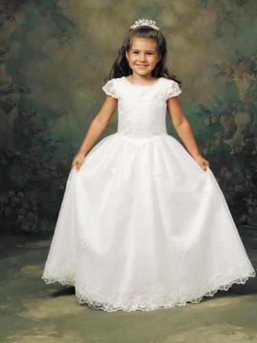 Free shipping 2013 new arrival cap sleeve excellent flower girl dresses for weddings
