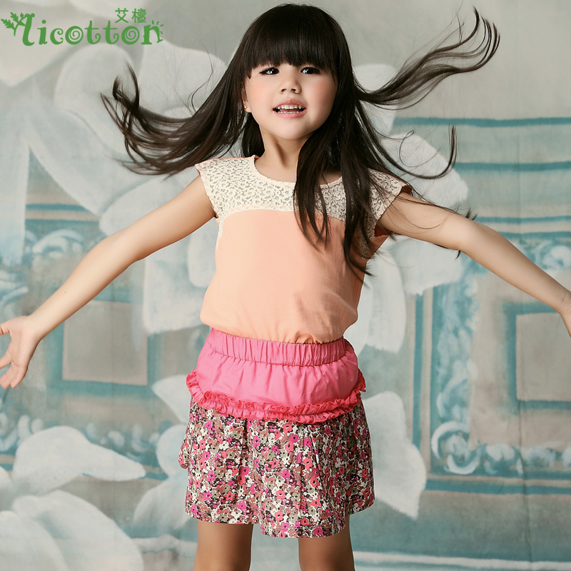 Free shipping ! 2013 New Arrival !  female child vest child sleeveless top