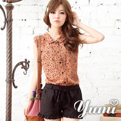 Free shipping 2013 new arrival lotus collar sleeveless sweet women's  jumpsuit