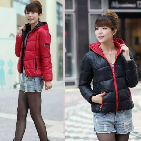 Free Shipping 2013 New Arrival Omine Women's Down Jacket  Winter Coat Warm Padded Parka Hoody Overcoat Outerwear