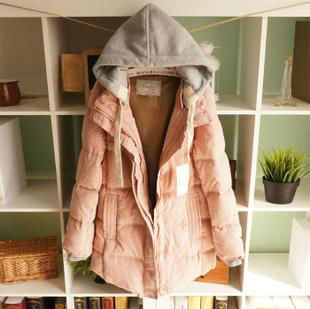 Free Shipping 2013 New Arrival Sane Women's Down Jacket  Winter Coat Warm Padded Parka Hoody Overcoat Outerwear