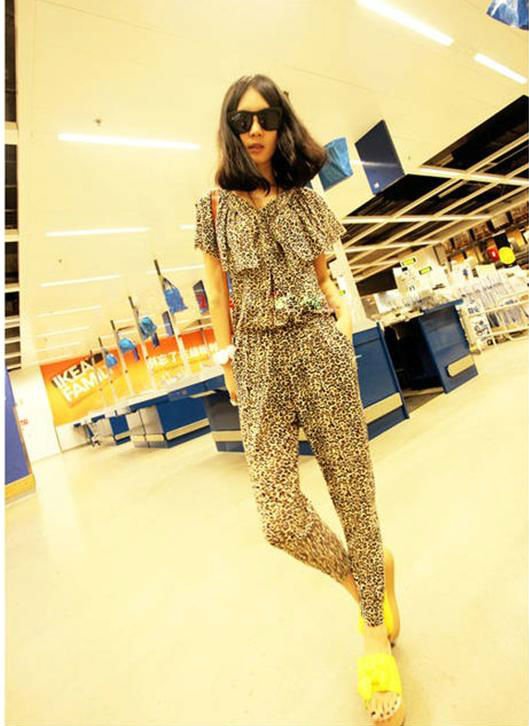 Free Shipping 2013 New Arrival TaoYun Women's Floral Popular Romper Strap Short Jumpsuit