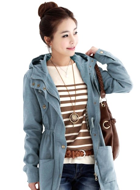 Free shipping, 2013 new arrival, trench coat for women, color blue, black, dropshipping, U230