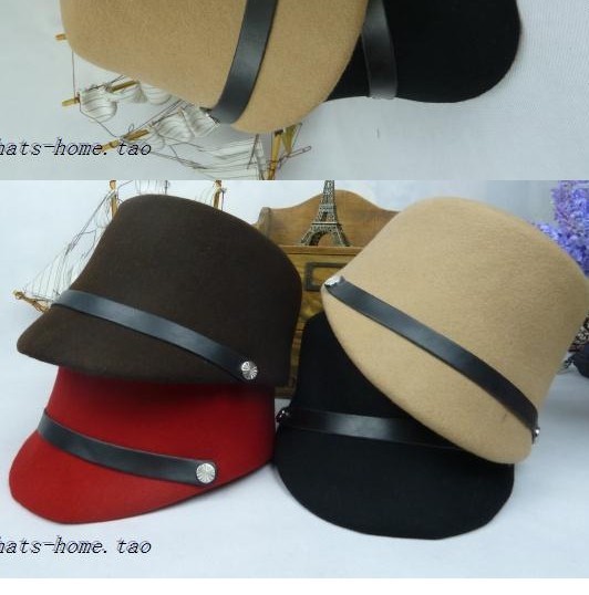 Free shipping 2013 new Brief equestrian cap woolen cap hat vivi Hot