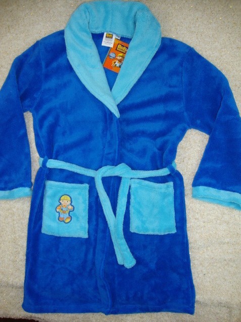 Free shipping/2013 new design/HOT!!! BOB THE BUILDER/bathrobe/ ninght wear/ baby clothing