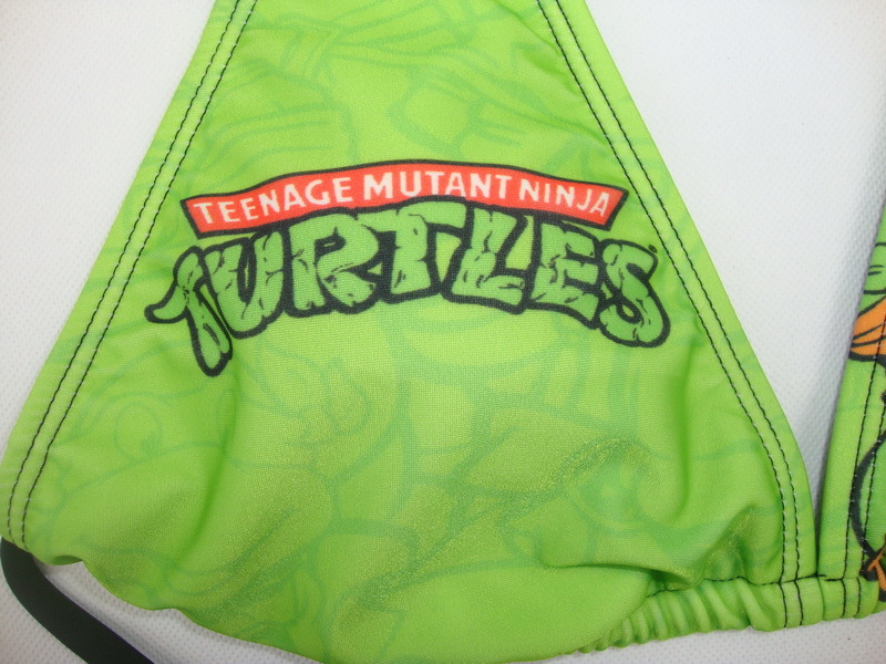 Free Shipping 2013 New Fashion Ladies' Swimwear Women Sexy Bikini Teenage Mutant Ninja Turtles Manufactory Directly