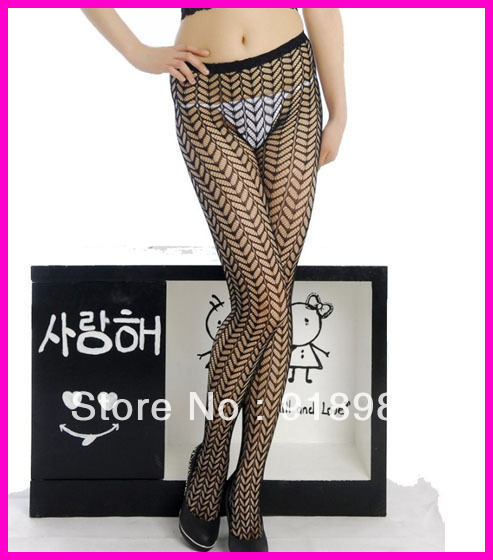 Free shipping 2013 new fashion women's fishnet stockings arrow pattern sexy pantyhose vintage tights stocking