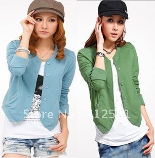 Free shipping 2013 new hot-selling foreign trade Korean autumn ladies sweater long-sleeved thickened small jacket