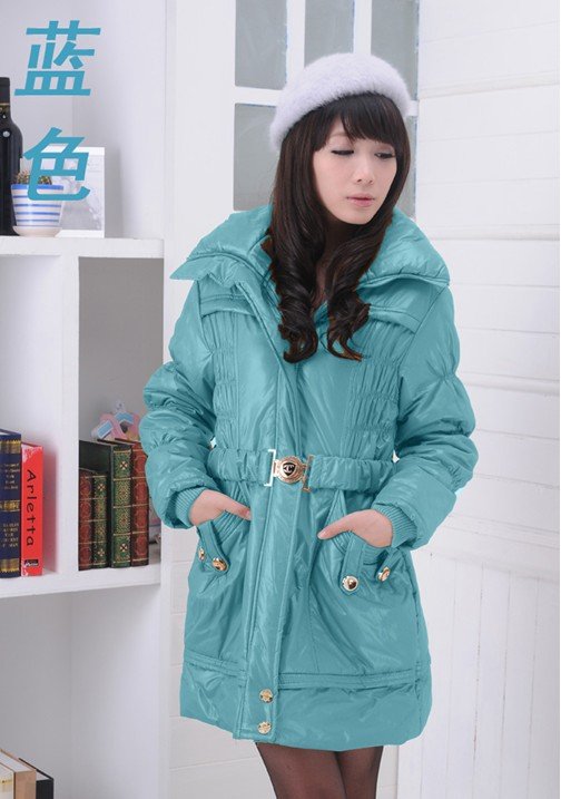 Free shipping 2013 new Miss Han Ban and long sections cold cotton jacket padded 620 wholesale