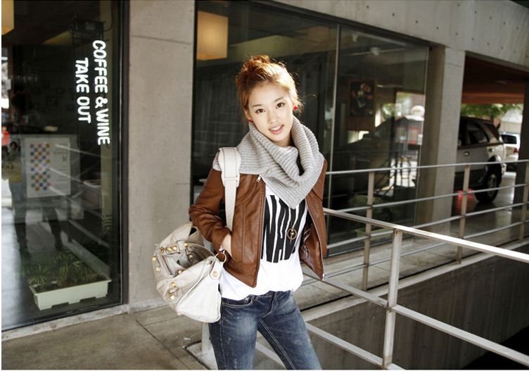 Free shipping 2013 new spring and autumn pu leather jacket leather good Quality women's coat fur jacket coat