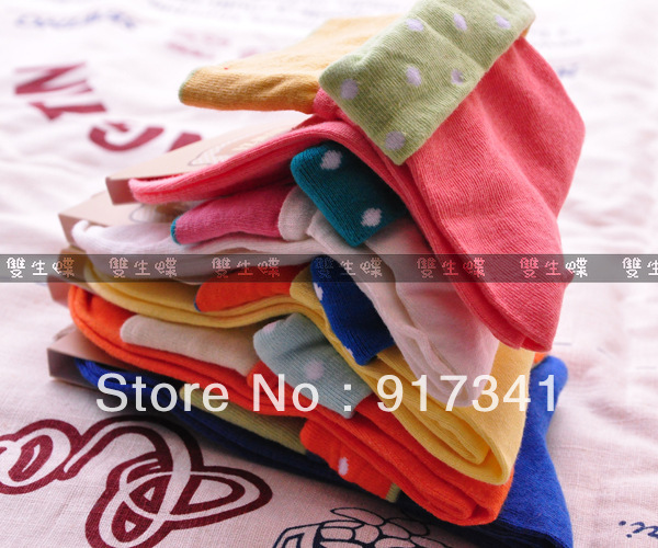 Free shipping 2013 new top Sock Slippers for women Ladies socks many style beautiful 10pcs cotton print high quality