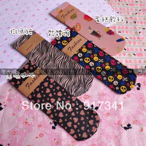 Free shipping 2013 new top Sock Slippers for women Ladies socks many style beautiful 20pcs rayon print