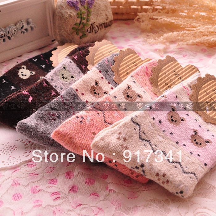 Free shipping 2013 new top Sock Slippers for women Ladies socks many style beautiful 5pcs brand hot sale wool