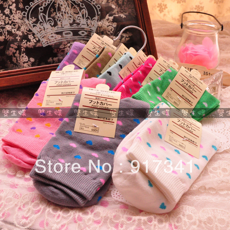 Free shipping 2013 new top Sock Slippers for women Ladies socks many style beautiful 5pcs cotton high quality