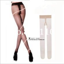Free shipping 2013 new ultra - thin T  tights contact ms sexy black silk stockings  wholesale pantyhose manufacturer