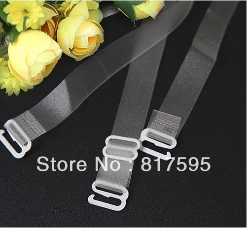 Free shipping 2013 NEW Underwear accessories female silica gel invisible underwear strap double bra transparent shoulder strap