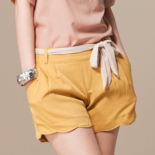 Free shipping  2013 New women's   Shorts  Three Colors For Choose Yellow Blue Tangerine wholesale and retail #12336