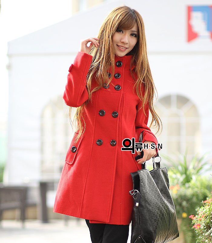 Free shipping 2013 promotion women winter wool coats trench coat outerwear clothes jacket windbreaker outdoor long overcoat