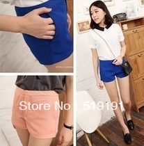 Free Shipping 2013 Solid  Brief  Fashion  Casual Women's Shorts/Beach Shorts/3 Colors/S--L